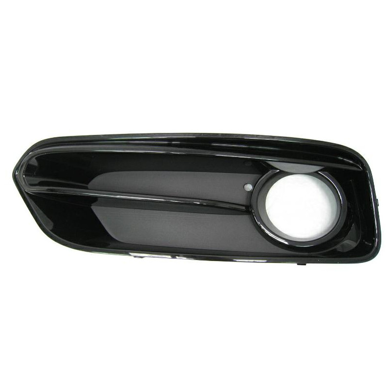 GRIGLIA PARAURTI ANTERIORE SINISTRA 35 PORTE NERA LUCIDA CHIUSA CON FENDINEBBIA BMW SERIES 1 35D F21F20 20152019