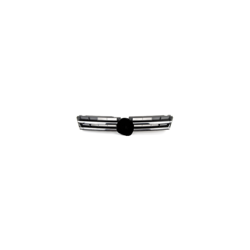 GRIGLIA PARAURTI ANTERIORE NERA CON PROFILI CROMATI CON MODANATURA VOLKSWAGEN TOUAREG 7P57P6 20102014