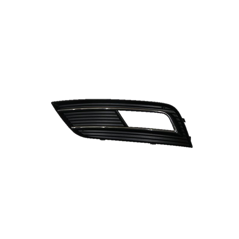GRIGLIA PARAURTI ANTERIORE DESTRA NERA CON FENDINEBBIA CON MODANATURA CROMATA AUDI A4 8KH8K28K5 20112015