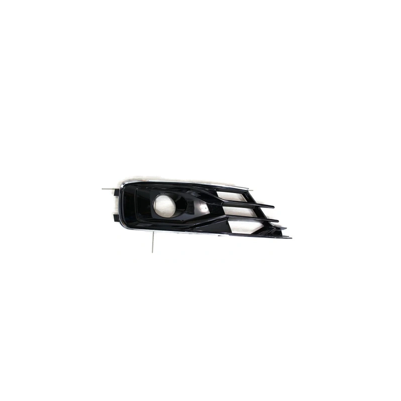 GRIGLIA PARAURTI ANTERIORE DESTRA NERA LUCIDA CON FENDINEBBIA AUDI A6 4GH4GJ4G24GC4G54GD 20142018