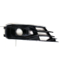 GRIGLIA PARAURTI ANTERIORE DESTRA NERA LUCIDA CON FENDINEBBIA AUDI A6 4GH4GJ4G24GC4G54GD 20142018