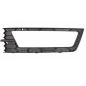 GRIGLIA PARAURTI ANTERIORE SINISTRA NERA CON FENDINEBBIA SKODA RAPID NH3NK3NK6NH1 20122019       VERS 2016