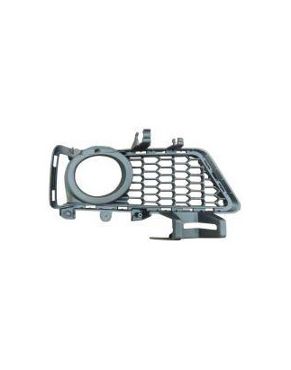 GRIGLIA PARAURTI ANTERIORE DESTRA NERA CON FENDINEBBIA BMW SERIES 3 SDNSW F30F31 20122014, BMW SERIES 3 SDNSW F30F31 20142018