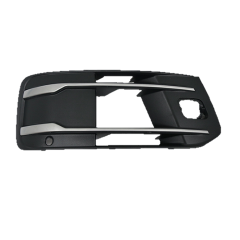 GRIGLIA PARAURTI ANTERIORE SINISTRA NERA CON FENDINEBBIA CON PROFILI CROMATI AUDI Q7 4MB4MG4MQ 20152019