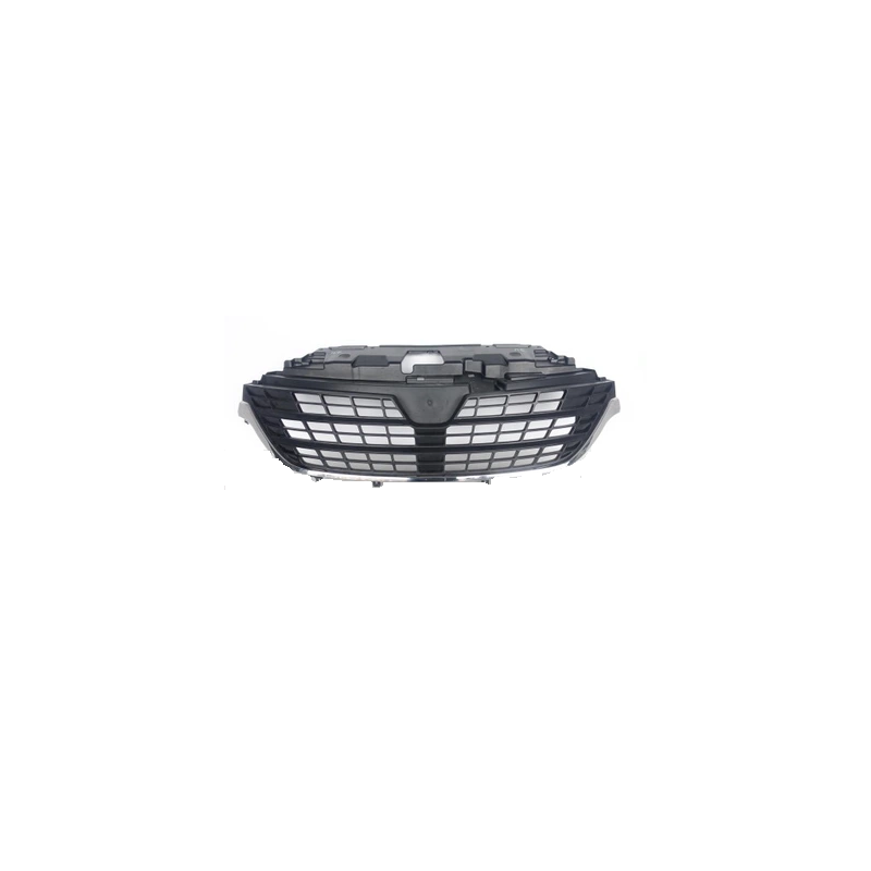 GRIGLIA PARAURTI ANTERIORE CENTRALE NERA-CROMATA CON MODANATURA NERE RENAULT TRAFIC EG 20142019 VERS2019, RENAULT TRAFIC EG 201