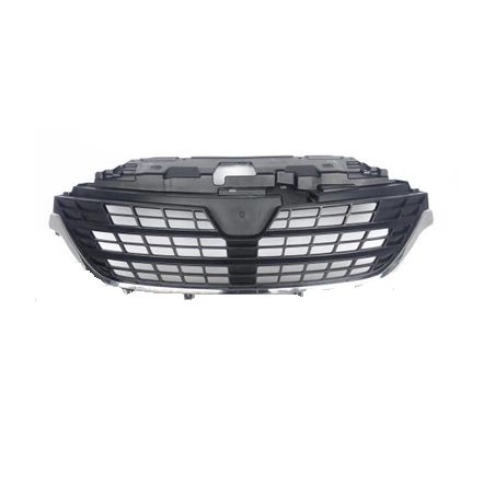 GRIGLIA PARAURTI ANTERIORE CENTRALE NERA-CROMATA CON MODANATURA NERE RENAULT TRAFIC EG 20142019 VERS2019, RENAULT TRAFIC EG 201