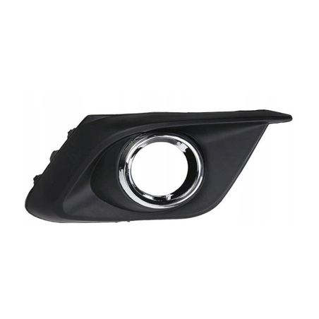 GRIGLIA PARAURTI ANTERIORE SINISTRA NERA CON FENDINEBBIA CON CORNICE CROMATA MAZDA 3 SDN-HB BMBN 20132016, MAZDA 3 SDN-HB BP 20