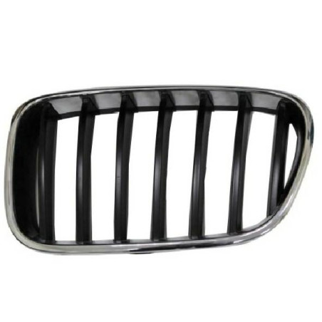 GRIGLIA ANTERIORE SINISTRA CROMATANERA BMW X3 F25 20112014      , BMW X3 F25 20142017