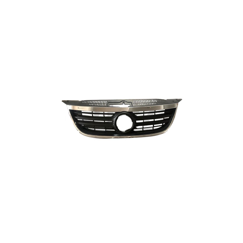 GRIGLIA PARAURTI ANTERIORE NERA CON CORNICE CROMATA VOLKSWAGEN TIGUAN 5N 20072011