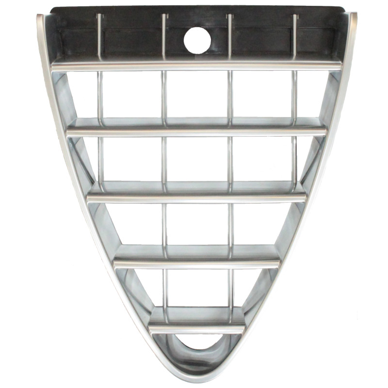 GRIGLIA RADIATORE ALLUMINIO SATINATO ALFA ROMEO 147 937 20002010       VERS 20042007