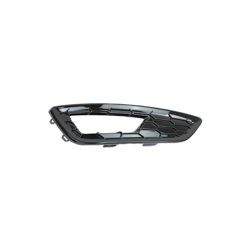 GRIGLIA PARAURTI ANTERIORE DESTRA NERA LUCIDA CON FENDINEBBIA FORD FOCUS DH 20142018, FORD FOCUS HNHM 20182022 VERSSPORT