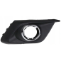 GRIGLIA PARAURTI ANTERIORE DESTRA NERA CON FENDINEBBIA CON CORNICE CROMATA MAZDA 3 SDN-HB BMBN 20132016, MAZDA 3 SDN-HB BP 2016
