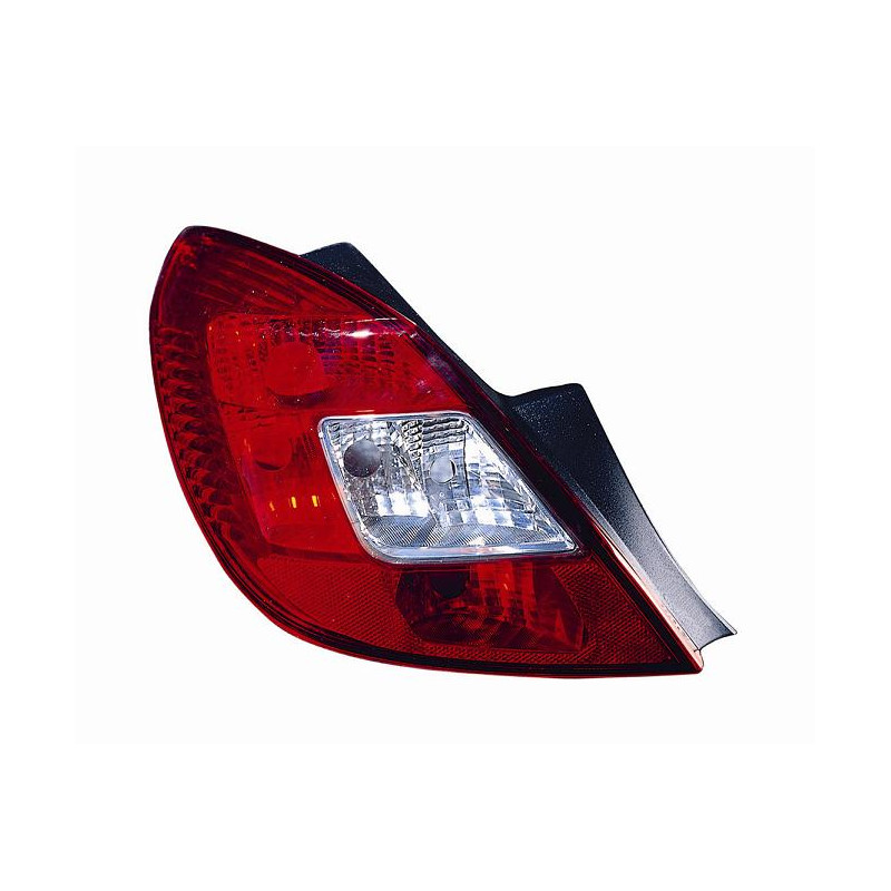 FANALE POSTERIORE SINISTRO 5 PORTE SENZA PORTALAMPADA OPEL CORSA D S07 20062015