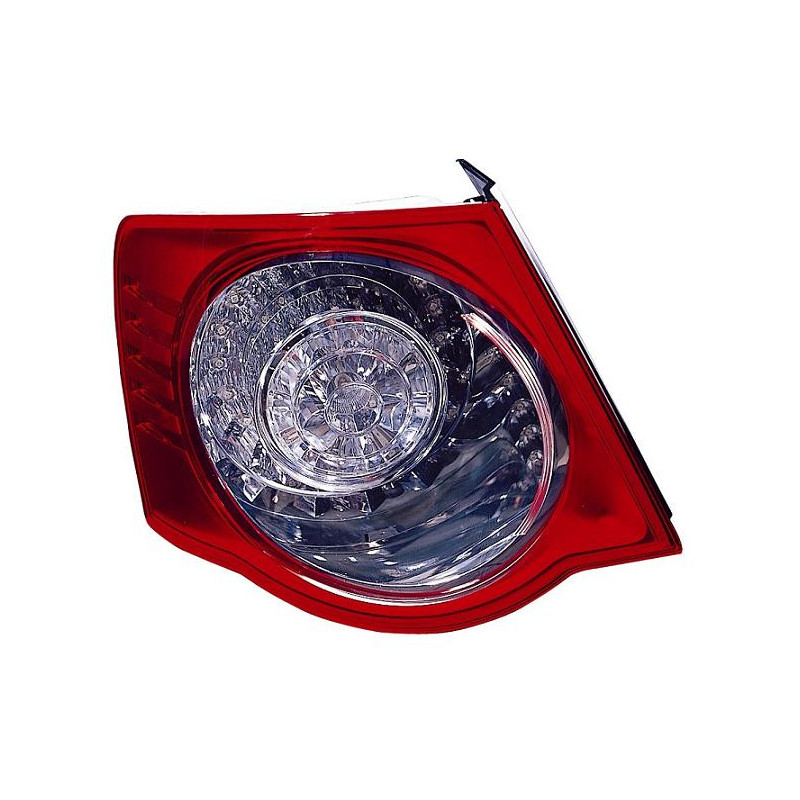 FANALE POSTERIORE DESTRO CON PORTALAMPADA LED LED ESTERNO VOLKSWAGEN JETTA 1K2 20052010