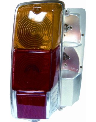 FANALE POSTERIORE SINISTRO CON PORTALAMPADA MODELLO STARS FIAT 500 F  L  R 19651975