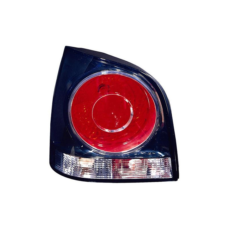 FANALE POSTERIORE DESTRO SENZA PORTALAMPADA FONDO NEROVOLKSWAGEN POLO 9N3 20052009