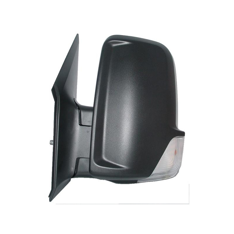 RETROVISORE ELETTRICO SINISTRO BRACCIO CORTO 6 PIN TERMICO VETRO CONVESSO CON FANALINO INTEGRATO CON CABLAGGIO CORTO MERCEDES-B