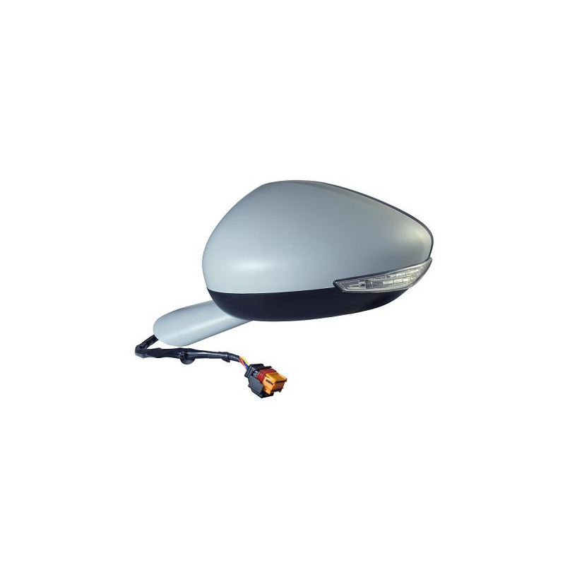 RETROVISORE ELETTRICO SINISTRO 6 PIN CON PRIMER TERMICO VETRO CONVESSO CON FANALINO INTEGRATO PEUGEOT 508 I 8D 20112015, PEUGEO