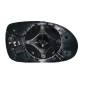 VETRO CON PIASTRA DESTRO VETRO BLU ASFERICO TERMICO CONVESSO CITROEN C5 DEDC 20012004, CITROEN C5 RCRE 20042008, CITROEN C6 2005
