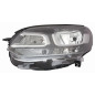 PROIETTORE SINISTRO H1,H7,W5W,W21W,PY21W CON PARABOLA NERA CON MOTORE CITROEN JUMPYSPACE TOURER V 2016, FIAT SCUDO 20222025, OP