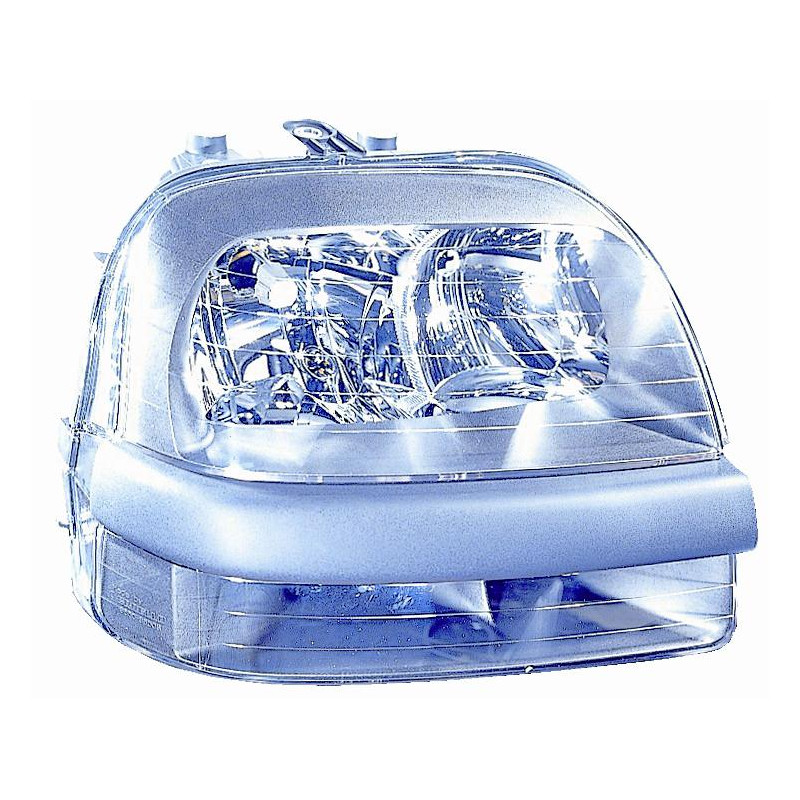 PROIETTORE SINISTRO H1,H1,H7 CON FENDINEBBIA CON PREDISPOSIZIONE REGOLAZIONE ELETTRICA FIAT DOBLO 119223 20012005