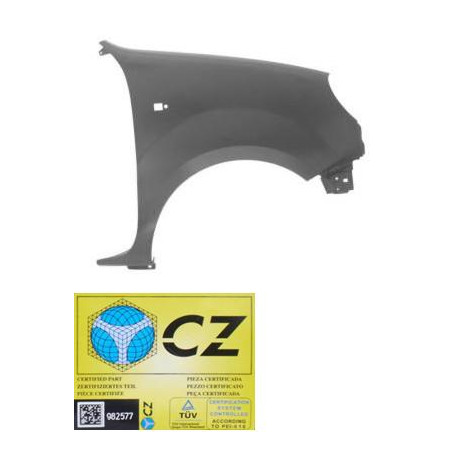 PARAFANGO ANTERIORE DESTRO NISSAN KUBISTAR X76 20032009      , RENAULT KANGOO KC0KC1 20032008