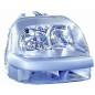 PROIETTORE DESTRO H1,H7 SENZA FENDINEBBIA CON PREDISPOSIZIONE REGOLAZIONE ELETTRICA FIAT DOBLO 119223 20012005