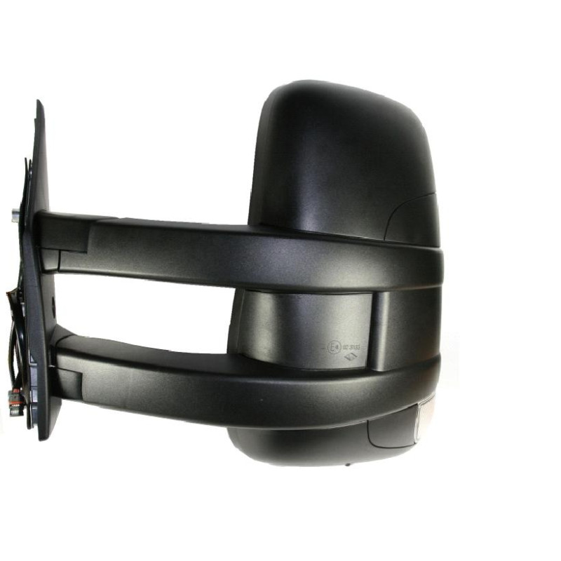 RETROVISORE ELETTRICO SINISTRO BRACCIO LUNGO TERMICO VETRO CONVESSO CON FANALINO INTEGRATO CON SONDA IVECO DAILY 20072011 , IVE