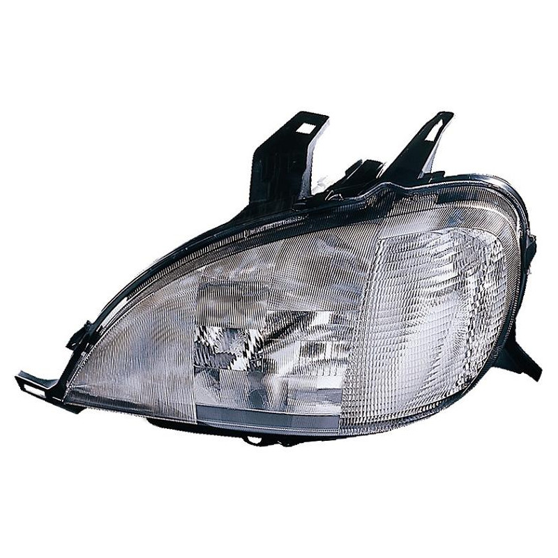 PROIETTORE SINISTRO H7,H1,H3 CON PREDISPOSIZIONE REGOLAZIONE ELETTRICA MERCEDES-BENZ ML W163 19982005 VERS 2002