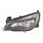 PROIETTORE DESTRO LED H7,H7 CON PARABOLA NERA CON MOTORE CON LUCE DIURNA LED OPEL ASTRA J 5DSW P10 20132016