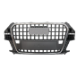 GRIGLIA PARAURTI ANTERIORE CENTRALE GRIGIA CON CORNICE CROMATA CON SENSORI AUDI Q3 8UB8UG 20112014      , AUDI Q3 8UB8UG 201420