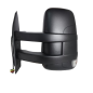 RETROVISORE ELETTRICO DESTRO BRACCIO LUNGO 7+2 PIN TERMICO VETRO CONVESSO CON FANALINO INTEGRATO IVECO DAILY 20112014 , IVECO D