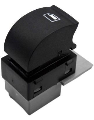 INTERRUTTORE ALZACRISTALLI PORTA ANTERIORE DESTRA 8 PIN 1 INTERRUTTORE CON CONNETTORE GRIGIO AUDI A3 8L1 19962003      , AUDI A