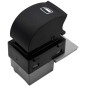 INTERRUTTORE ALZACRISTALLI PORTA ANTERIORE DESTRA 8 PIN 1 INTERRUTTORE CON CONNETTORE GRIGIO AUDI A3 8L1 19962003      , AUDI A