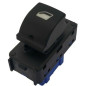 INTERRUTTORE ALZACRISTALLI PORTA ANTERIORE DESTRASINISTRA 6 PIN 1 INTERRUTTORE CON CONNETTORE BLU CITROEN C-ELYSEE DD 20132016 
