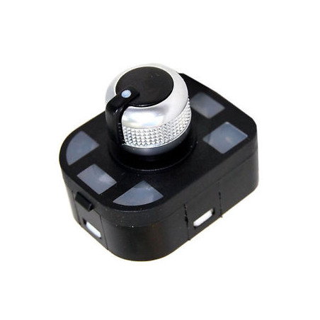 BLOCCO COMANDI RETROVISORI 4 PIN CON CROMATURA AUDI A1 8X18XK8XA8XF 20102014      , AUDI A1 8X18XK8XA8XF 20142018      , AUDI A