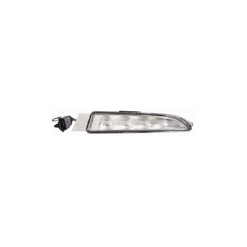 FANALE ANTERIORE SINISTRO CON PORTALAMPADA MODELLO R20 CON LUCE DIURNA LED VOLKSWAGEN GOLF VI 5K1 20082013