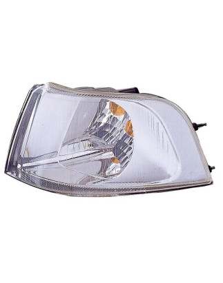 FANALE ANTERIORE SINISTRO SENZA PORTALAMPADA CRYSTAL CORNICE CROMATA VOLVO S40 644 20002004