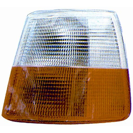 FANALE ANTERIORE SINISTRO ARANCIOBIANCO SENZA PORTALAMPADA VERSIONE 88 - 93 VOLVO 740760 744745704764765 19841989, VOLVO 740760