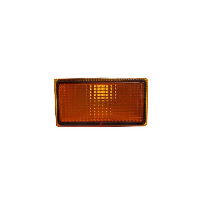 FANALE ANTERIORE DESTROSINISTRO ARANCIO SENZA PORTALAMPADA MODELLO A TETTO VOLVO TRUCK FH-FL12-FL16-FM7-FM12 19932001