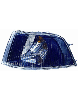 FANALE ANTERIORE SINISTRO SENZA PORTALAMPADA CRYSTAL CORNICE NERA VOLVO S40V40 644645 20002004