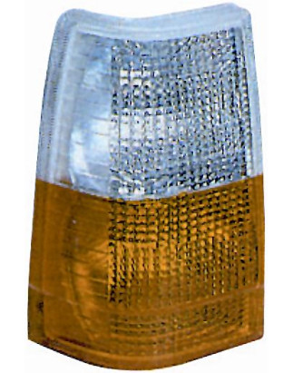 FANALE ANTERIORE DESTRO SENZA PORTALAMPADA ARANCIOBIANCO VERSIONE 0184 - 1289 VOLVO 740760 744745704764765 19841989 VOLVO 740  