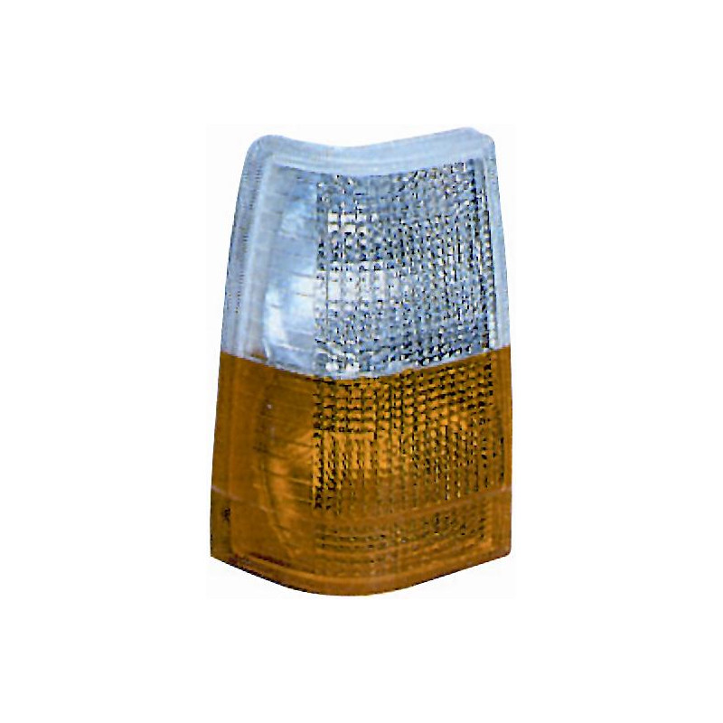 FANALE ANTERIORE DESTRO SENZA PORTALAMPADA ARANCIOBIANCO VERSIONE 0184 - 1289 VOLVO 740760 744745704764765 19841989VOLVO 740  7
