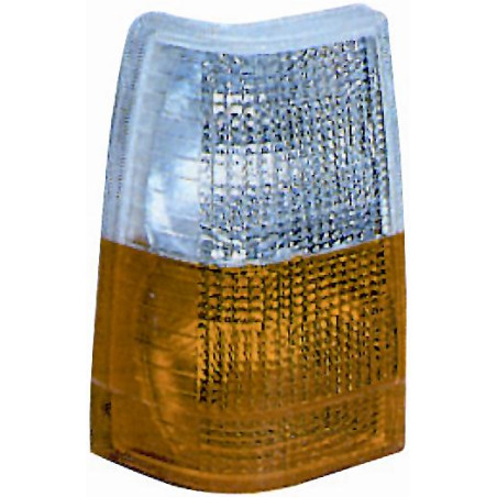 FANALE ANTERIORE DESTRO SENZA PORTALAMPADA ARANCIOBIANCO VERSIONE 0184 - 1289 VOLVO 740760 744745704764765 19841989 VOLVO 740  