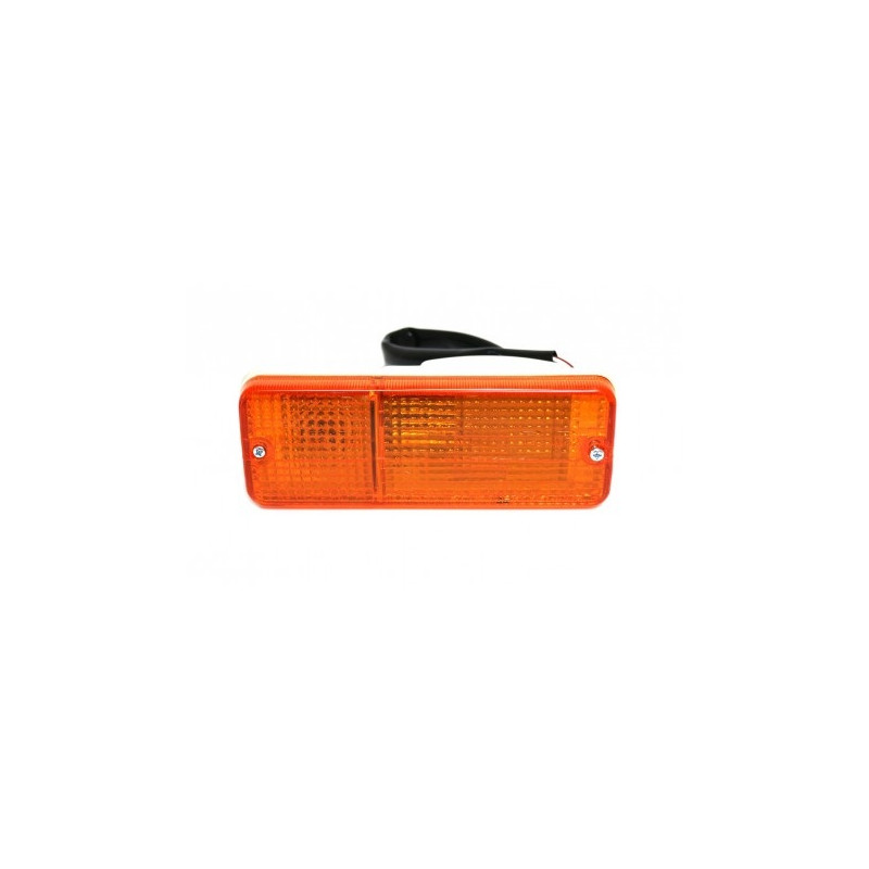FANALE ANTERIORE DESTRO CON PORTALAMPADA ARANCIO SUZUKI ALTO SS4080 19791985, SUZUKI JEEP SAMURAI SJ410 19791988, SUZUKI JEEP S
