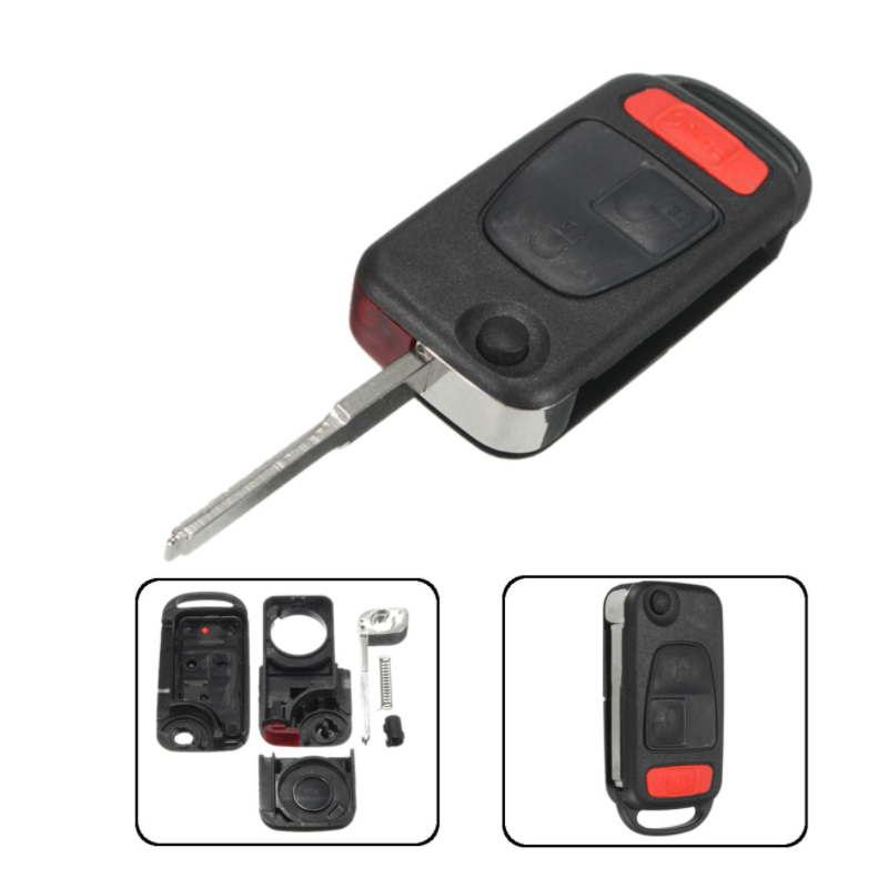 GUSCIO CHIAVE 2+1 TASTI: TASTO APERTURA TASTO CHIUSURA TASTO PANIC LAMA YM30 MERCEDES-BENZ ML W163 19982005, MERCEDES-BENZ ML W