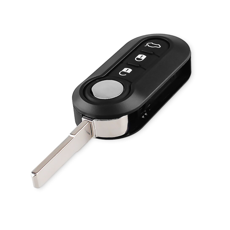 GUSCIO CHIAVE TASTI BIANCHI 3 TASTI: TASTO APERTURA TASTO CHIUSURA TASTO PORTELLONE LAMA SIP22 FIAT 500 312 20072015, FIAT 500 