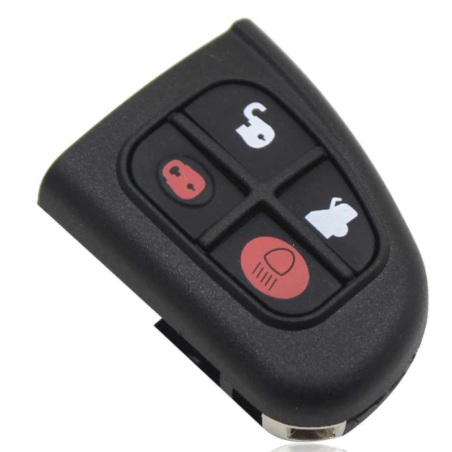 GUSCIO CHIAVE 4 TASTI: NO LAMA TASTO APERTURA TASTO CHIUSURA TASTO PORTELLONE TASTO PANIC JAGUAR S-TYPE X200 19992008, JAGUAR X