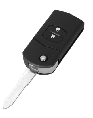 GUSCIO CHIAVE 2 TASTI: TASTO APERTURA TASTO CHIUSURA MAZDA 3 HB BP 2019, MAZDA 3 SDN-HB BK 20042008, MAZDA 3 SDN-HB BLBK 200820