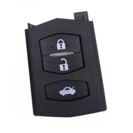 GUSCIO CHIAVE 3 TASTI: SOLO CORPO TASTO APERTURA TASTO CHIUSURA TASTO PORTELLONE MAZDA 2 DY 20032007, MAZDA 2 DEDH 20072014, MA